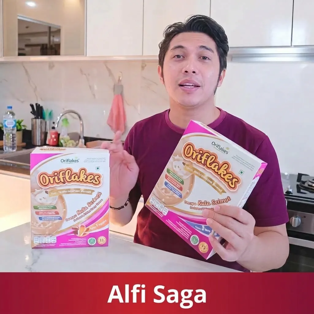 Alfi Saga — Brand Ambassador Oriflakes