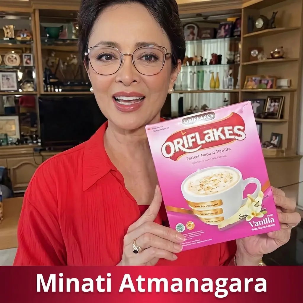 Minati Atmanagara — Brand Ambassador Oriflakes